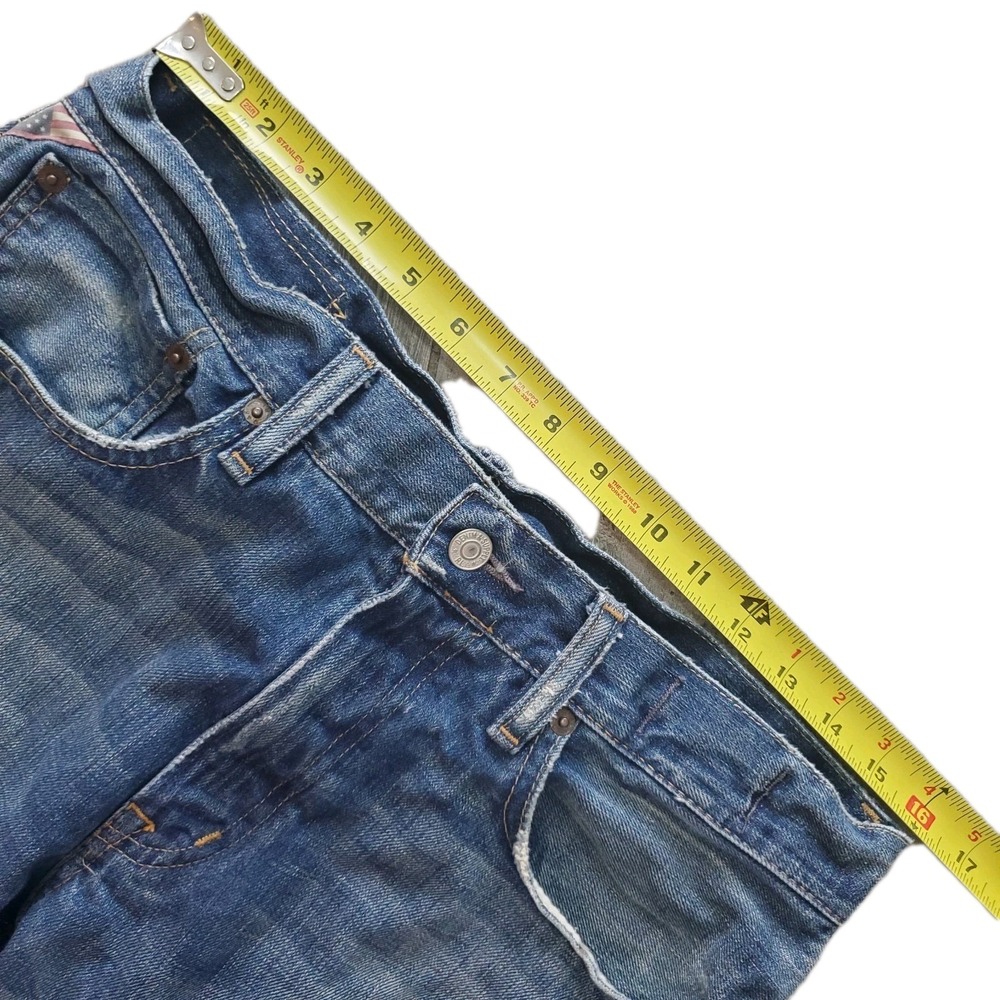 Ralph Lauren Denim & Supply Men's Jeans Bootcut 32x30 Distressed Faded - Picture 3 of 12